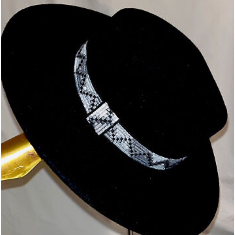NWOT - Womens Black Fedora Hat